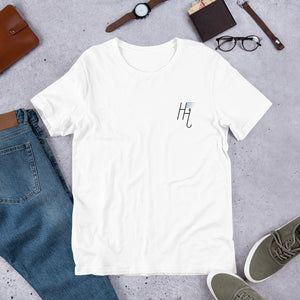 H&H Short-Sleeve Unisex Coffee Cars Vroom White T-Shirt