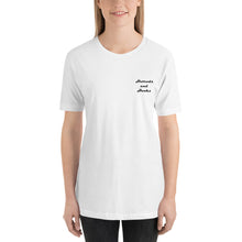 Load image into Gallery viewer, H&amp;H Short-Sleeve Unisex White T-Shirt