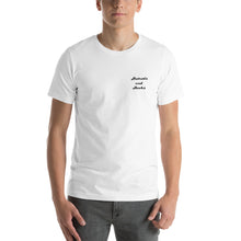 Load image into Gallery viewer, H&amp;H Short-Sleeve Unisex White T-Shirt