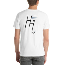 Load image into Gallery viewer, H&amp;H Short-Sleeve Unisex White T-Shirt