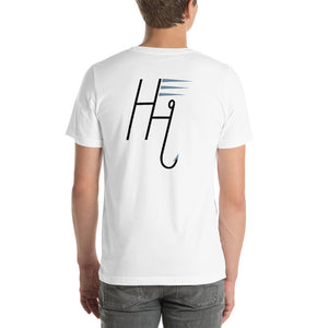 H&H Short-Sleeve Unisex White T-Shirt