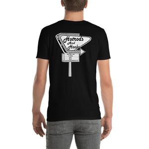 Short-Sleeve Unisex Black Drive-In T-Shirt