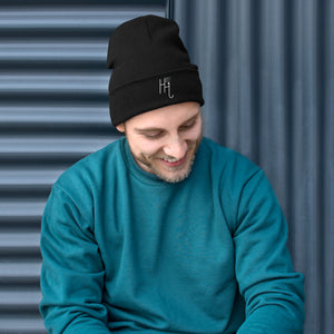 H&H Logo Black Beanie