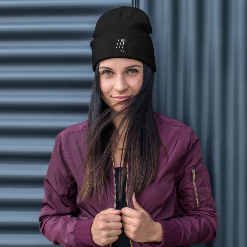 H&H Logo Black Beanie