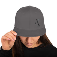 Load image into Gallery viewer, Gray H&amp;H Snapback Hat