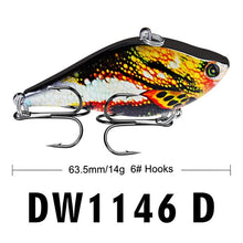 Load image into Gallery viewer, Fishing Lures Hard Bait Minnow Wobblers Fresh Saltwater Trout Lure Fishing Gear