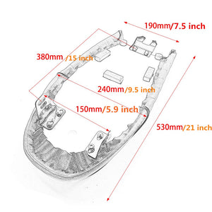 Universal Seat for Cafe Racer For HONDA CB350 CB400 CB500 CB550 CB750 For SUZUKI GR650 GS GT TU250 GN125 GN250 400