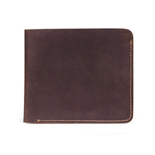 Load image into Gallery viewer, Bifold Wallet Men&#39;s Genuine Leather Credit ID Card Holde