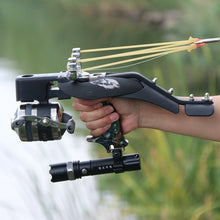 Load image into Gallery viewer, High Quality new fish shooting set for fishishing precision outdoor stainless steel slingshot