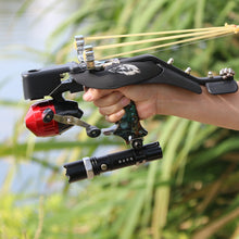 Load image into Gallery viewer, High Quality new fish shooting set for fishishing precision outdoor stainless steel slingshot