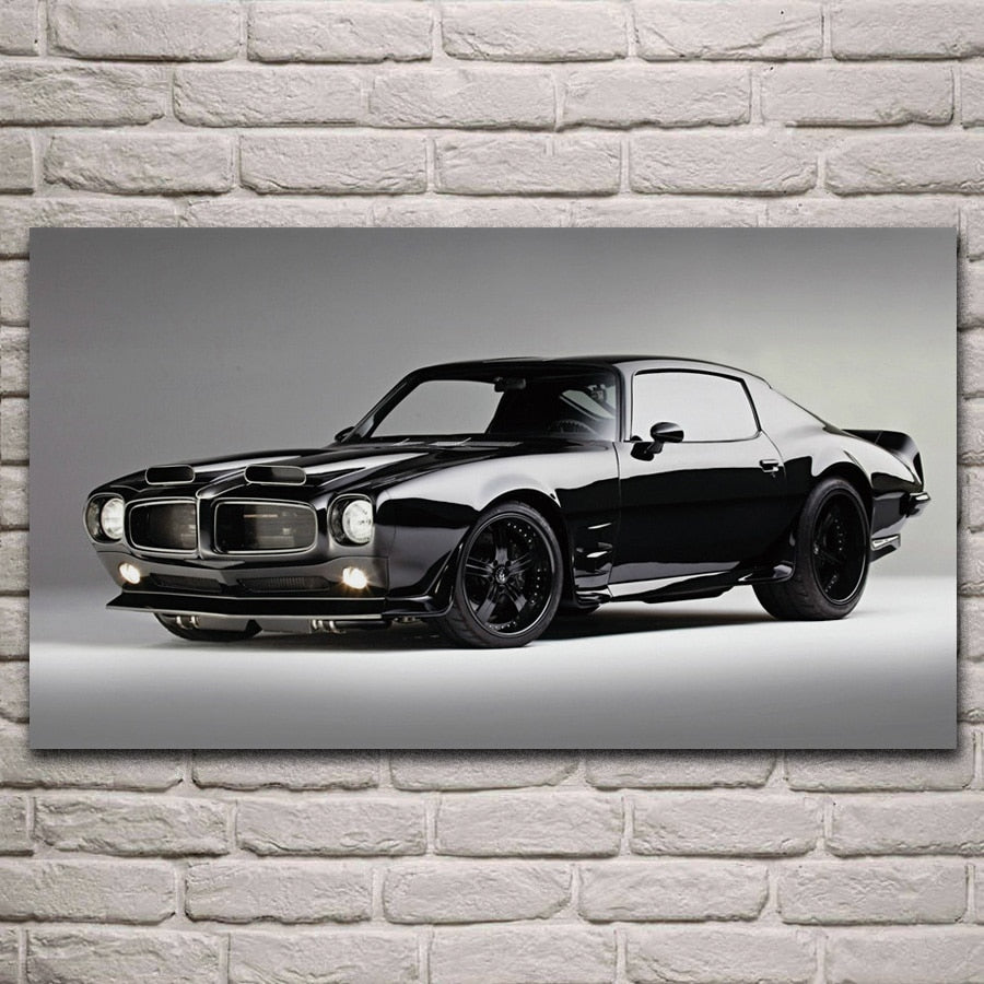 Cool Firebird black sport cars