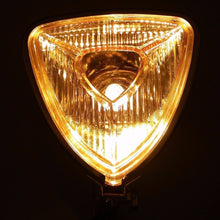 Load image into Gallery viewer, Amber Triangle Motorcycle Accessories Parts Headlight