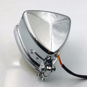 Amber Triangle Motorcycle Accessories Parts Headlight