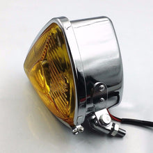 Load image into Gallery viewer, Amber Triangle Motorcycle Accessories Parts Headlight