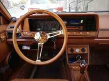 Load image into Gallery viewer, 380mm 15&quot; Wooden Classic steering wheel Chrome Spoke Vintage Classic Wood Grain