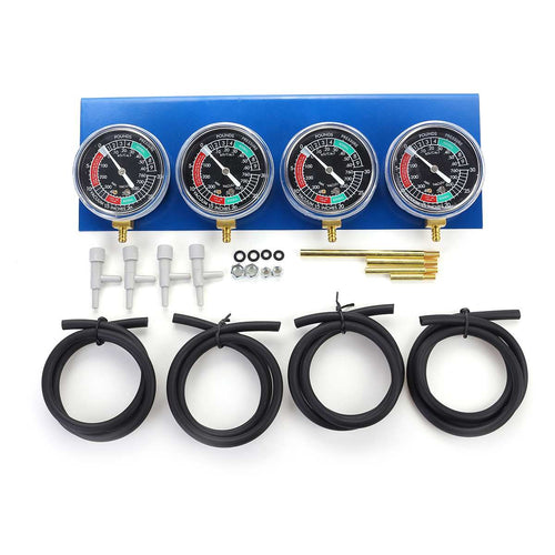 2pcs/4Pcs Motorcycle Carburetor Vacuum Gauge Balancer Synchronizer Tool W/Hose Kit For Honda/Yamaha/Suzuki/Harley