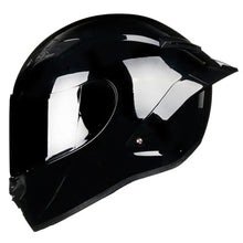 Load image into Gallery viewer, Full Face Carbon Fiber Motorcycle Helmet Professional Racing Helmet DOT Rainbow Visor