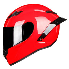 Load image into Gallery viewer, Full Face Carbon Fiber Motorcycle Helmet Professional Racing Helmet DOT Rainbow Visor